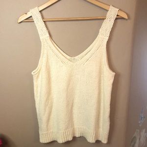 Madewell knit tank. Sz L.